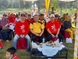 Kapolsek Tanjung Batu Hadiri Jalan Sehat PTPN 7 Unit Cinta Manis