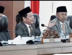 DPRD Ogan Ilir Gelar Rapat Paripurna VI, Pembahasan Raperda Tentang Pertanggungjawaban Pelaksanaan APBD  TA 2022.