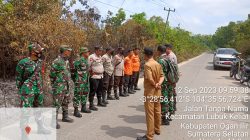 Antisipasi Karhutla, Kapolsek Tanjung Batu Pimpin Langsung Patroli Gabungan